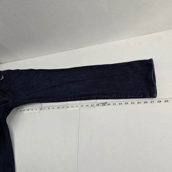 Good American good curve straigth denim 6/28 blue womens 6943 - Picture 5 of 11